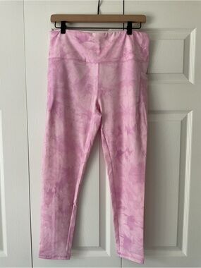 Kim Gravel Pink Tie-Dye Leggings